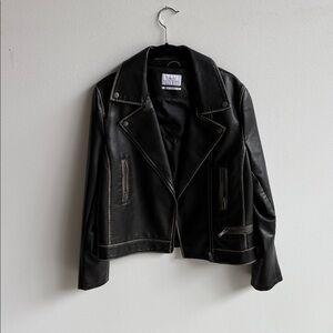 Urban Outfitters Black Leather Jacket